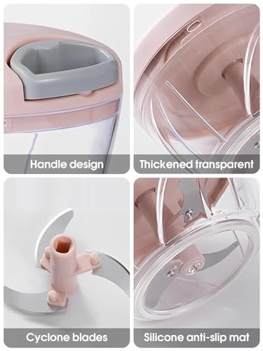 Manual Rope Chopper - 500ml 3 blades