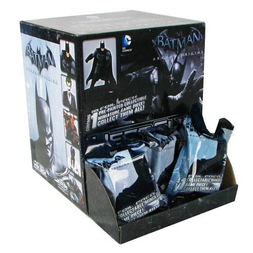 WizKids DC HeroClix: Arkham Origins Gravity Feed Display - Entire box of figures never opened