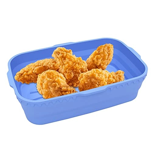 Foldable Air Fryer Liner - food-grade silicone 2Pcs