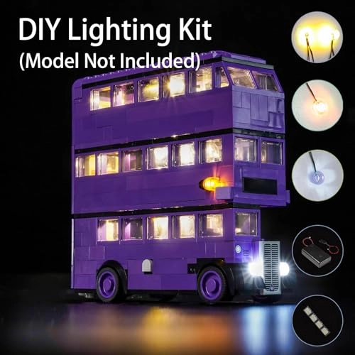 Lighting Kit 76446 - ABS for LEGO Knight Bus Adventure 76446