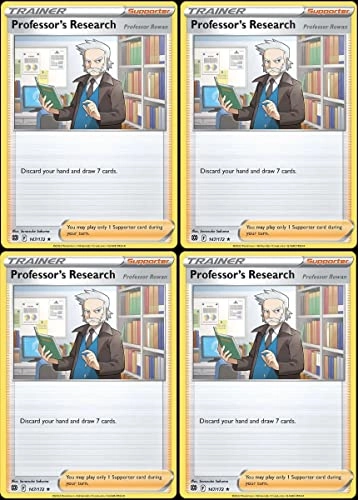 Professor's Research Rowen 147/172 - Brilliant Stars - 4pcs