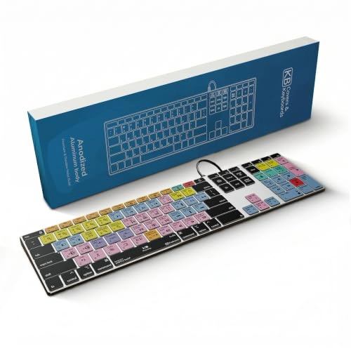 Pro Tools Backlit Pro Aluminum Keyboard - US Wired