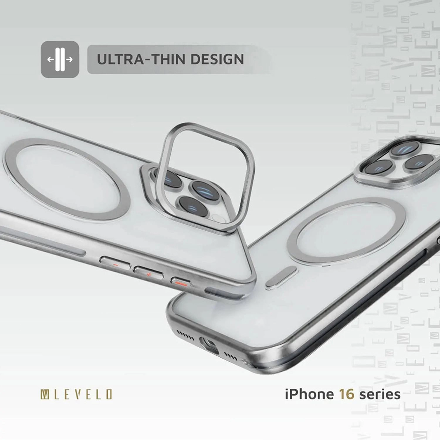 Elio PC Case with MagSafe for iPhone 16 Pro