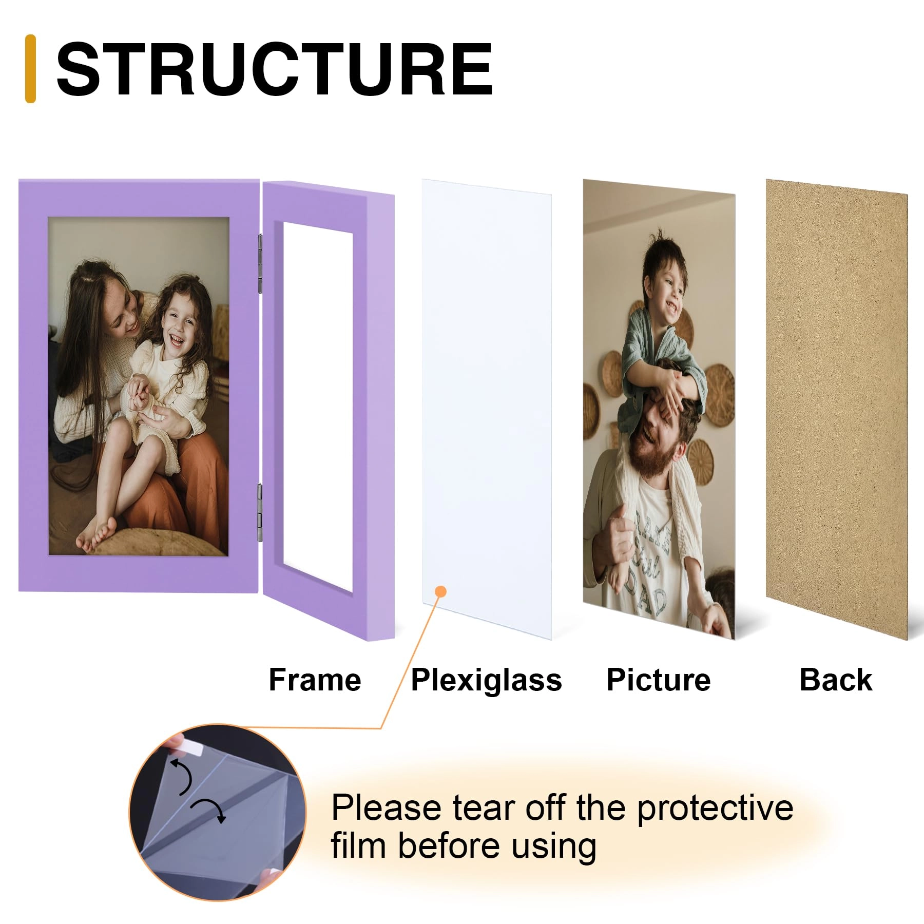Double 6x4 Picture Frame