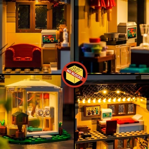 LED Light Set - Compatible with Lego 76451 Privet Drive Touch Dimmer Switch