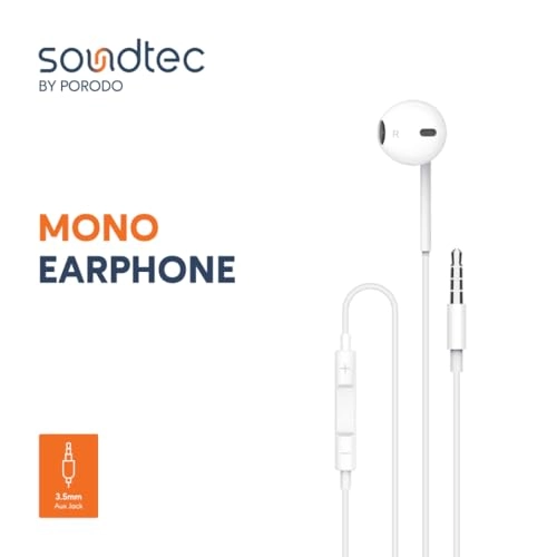 Soundtec Mono Wired Earphone