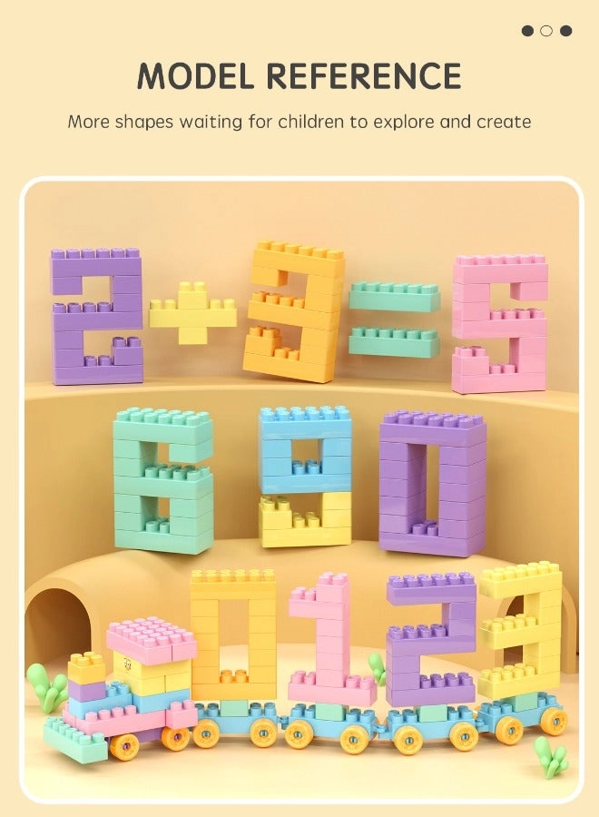 Macaron Color Building Blocks - 200 pcs