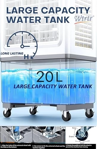 Home Air cooler - 6000 Microliters Per Minute 20L