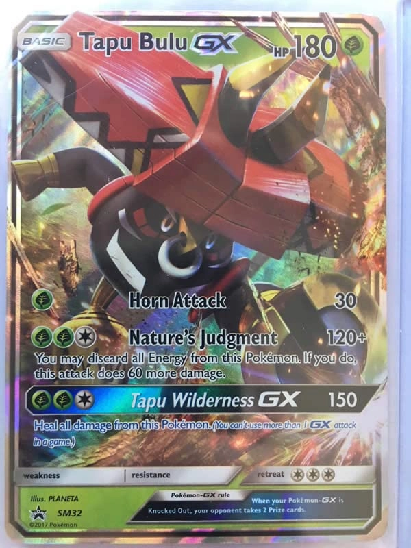 Pokémon Tapu Balu SM32 - English + Toploader - 1pcs