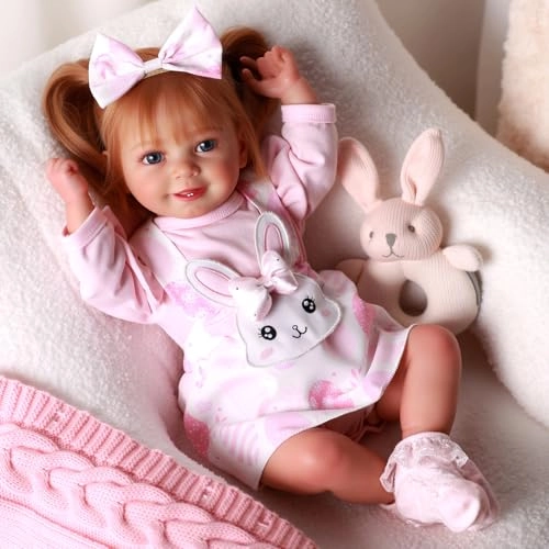 Reborn Baby Doll - 20 Inch Soft Fabric Vinyl Ages 3+