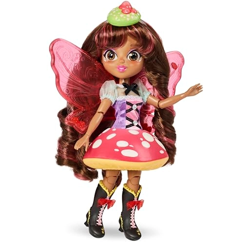 Fairie Garden Fashion Doll - 10.5 inch Brunette Butterfly-Winged
