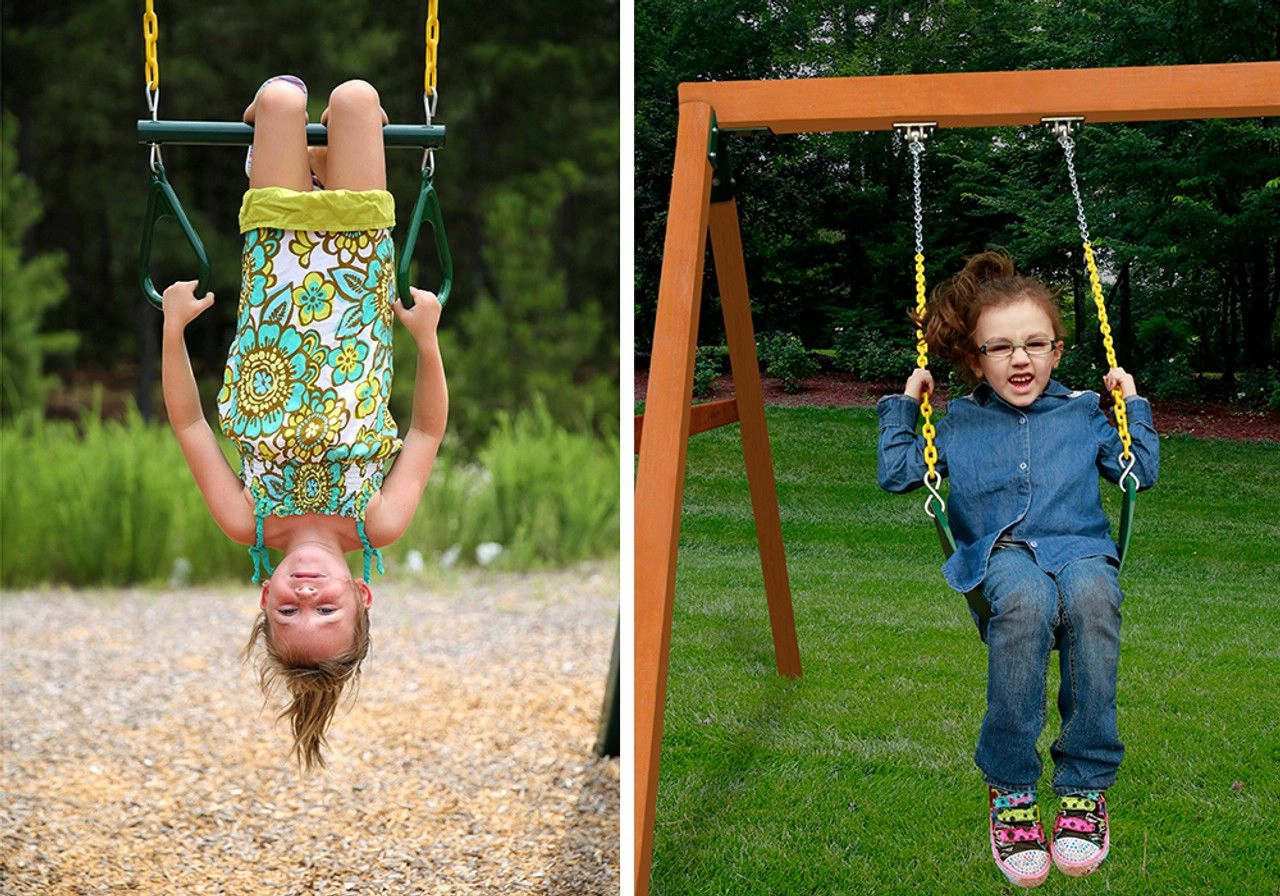 ADELADE WILDERNESS GYM - Swing Set Treehouse Roof