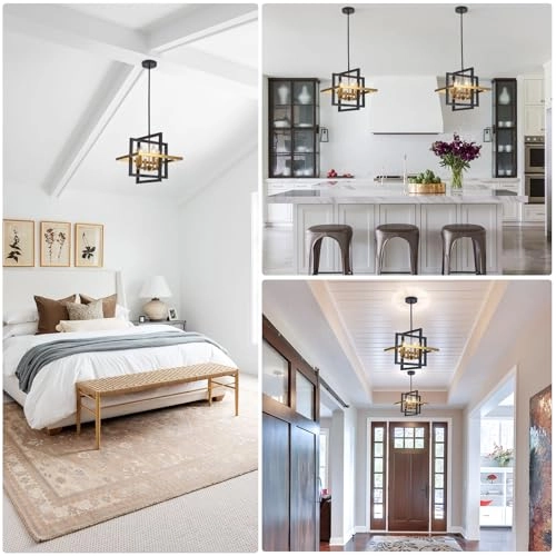 Geometric Pendant Light - 15" - 55.9"