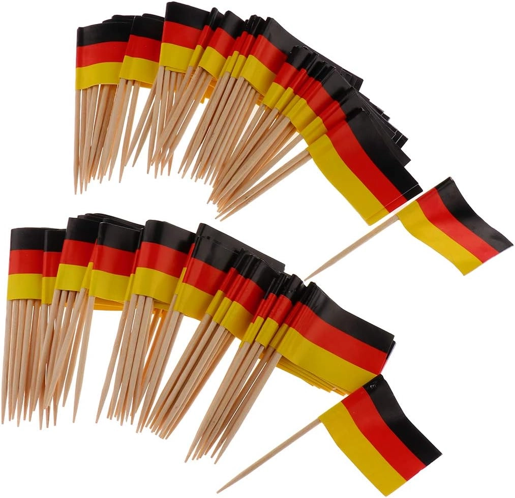 Flag Toothpicks - 100pcs wedding party birthday party