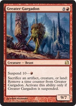 Wizards of the Coast Magic the Gathering: Modern Masters - Greater Gargadon