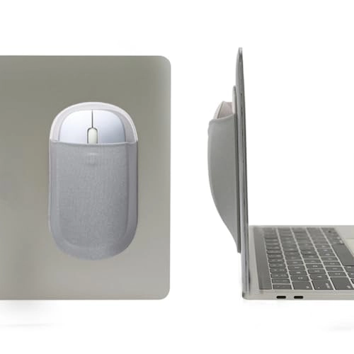 Stick-On Laptop Mouse Holder