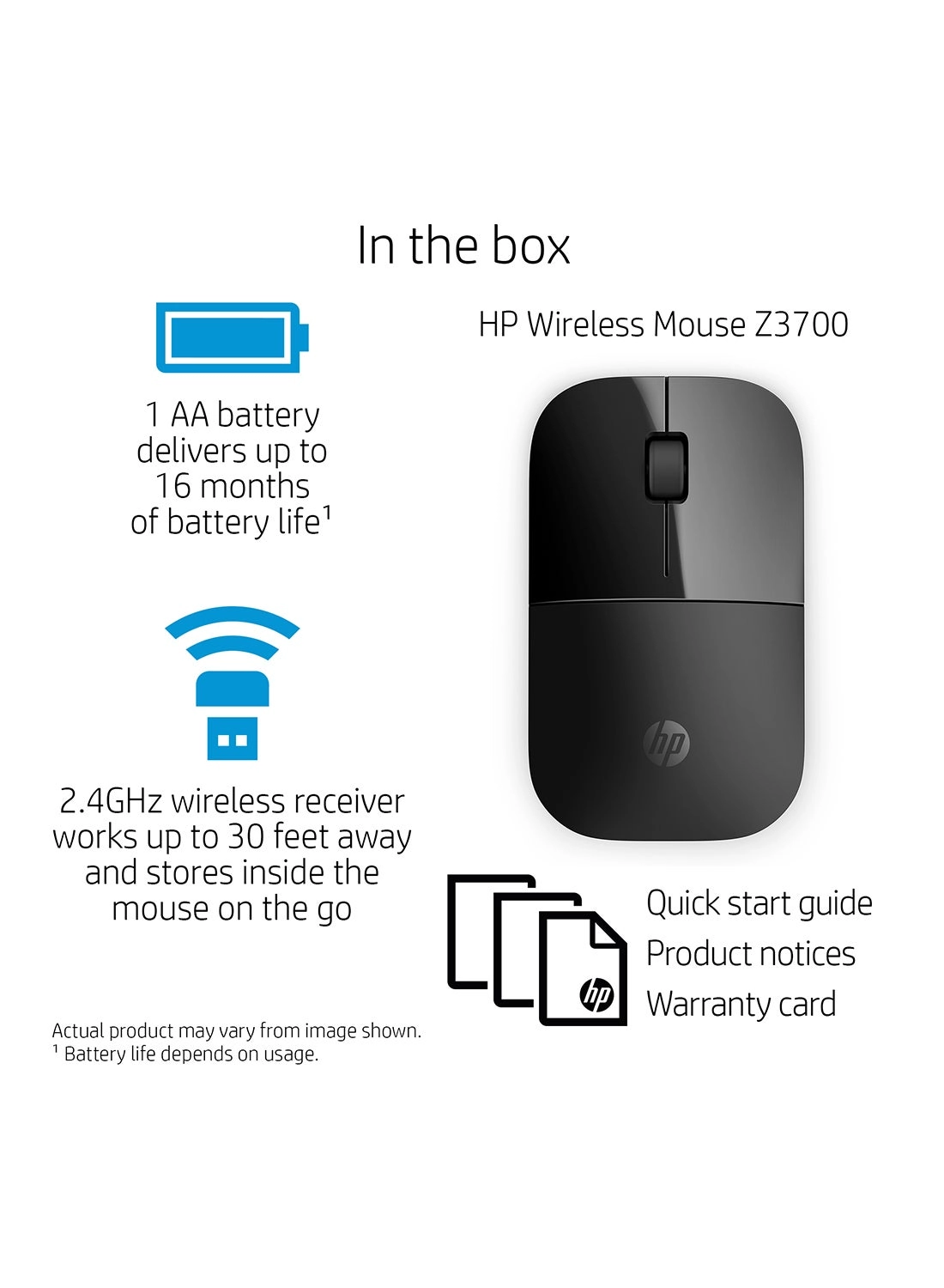 Z3700 Mouse - Wireless