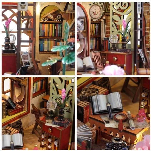 Miniature dollhouse Kit - Bookhouse
