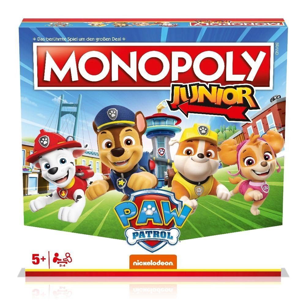Winning Moves Monopoly Junior: Paw Patrol (German)