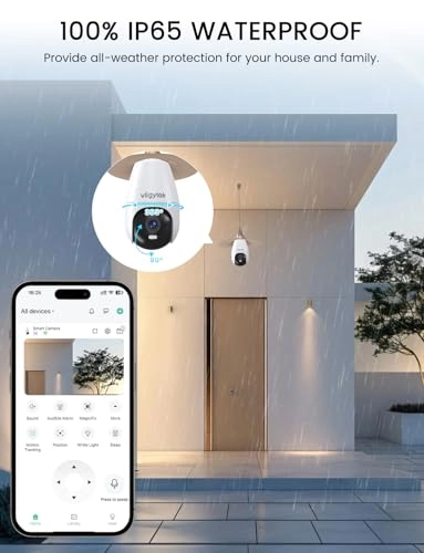 Light Bulb Security Camera 2K