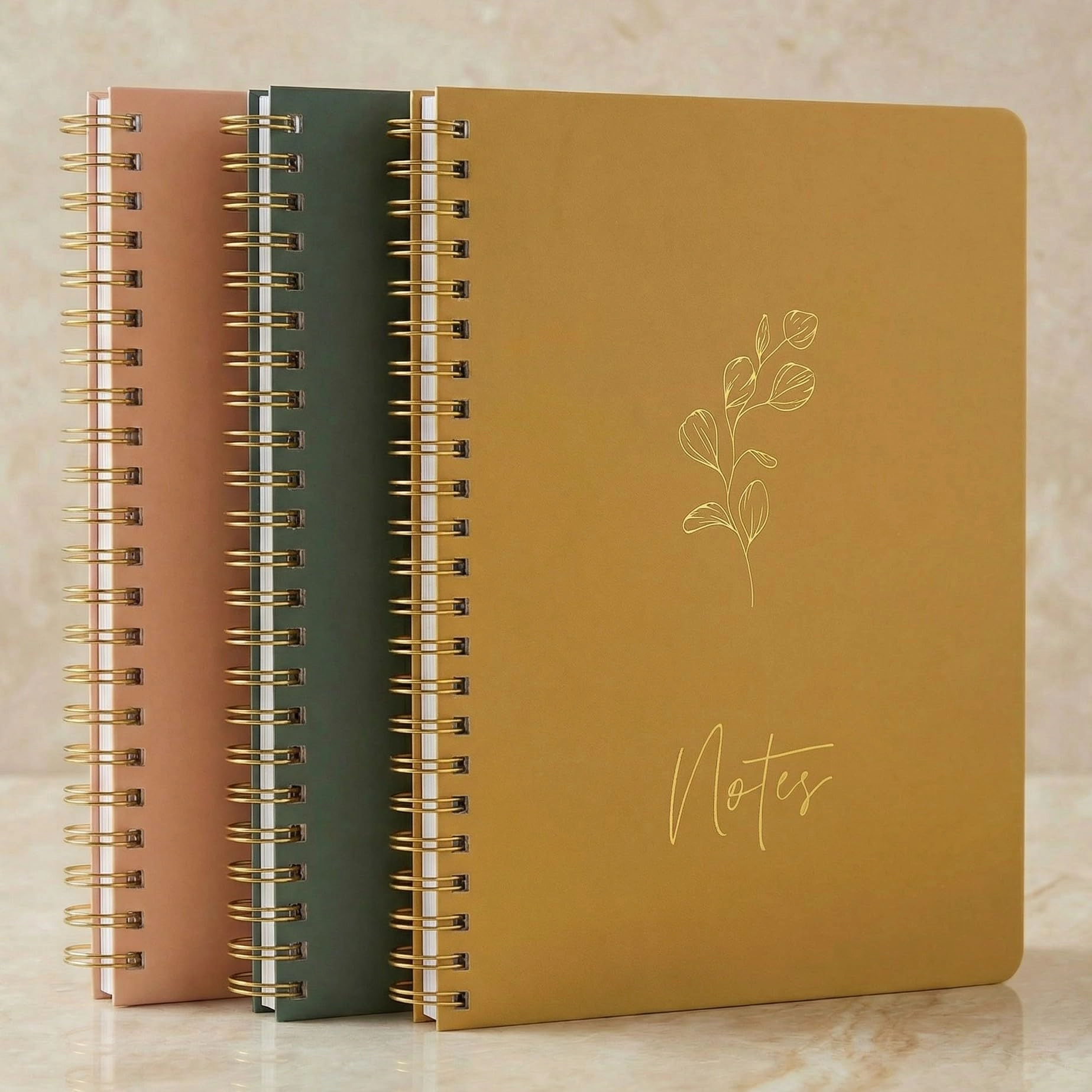 Aesthetic Spiral Notebook Large Spiral - Lined 100 Pages