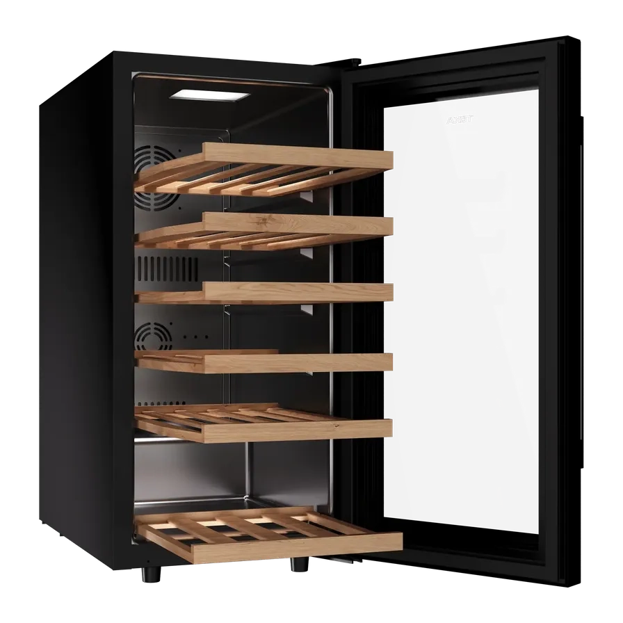 RVF 10032 - three independent temperature zones 28-bottle capacity