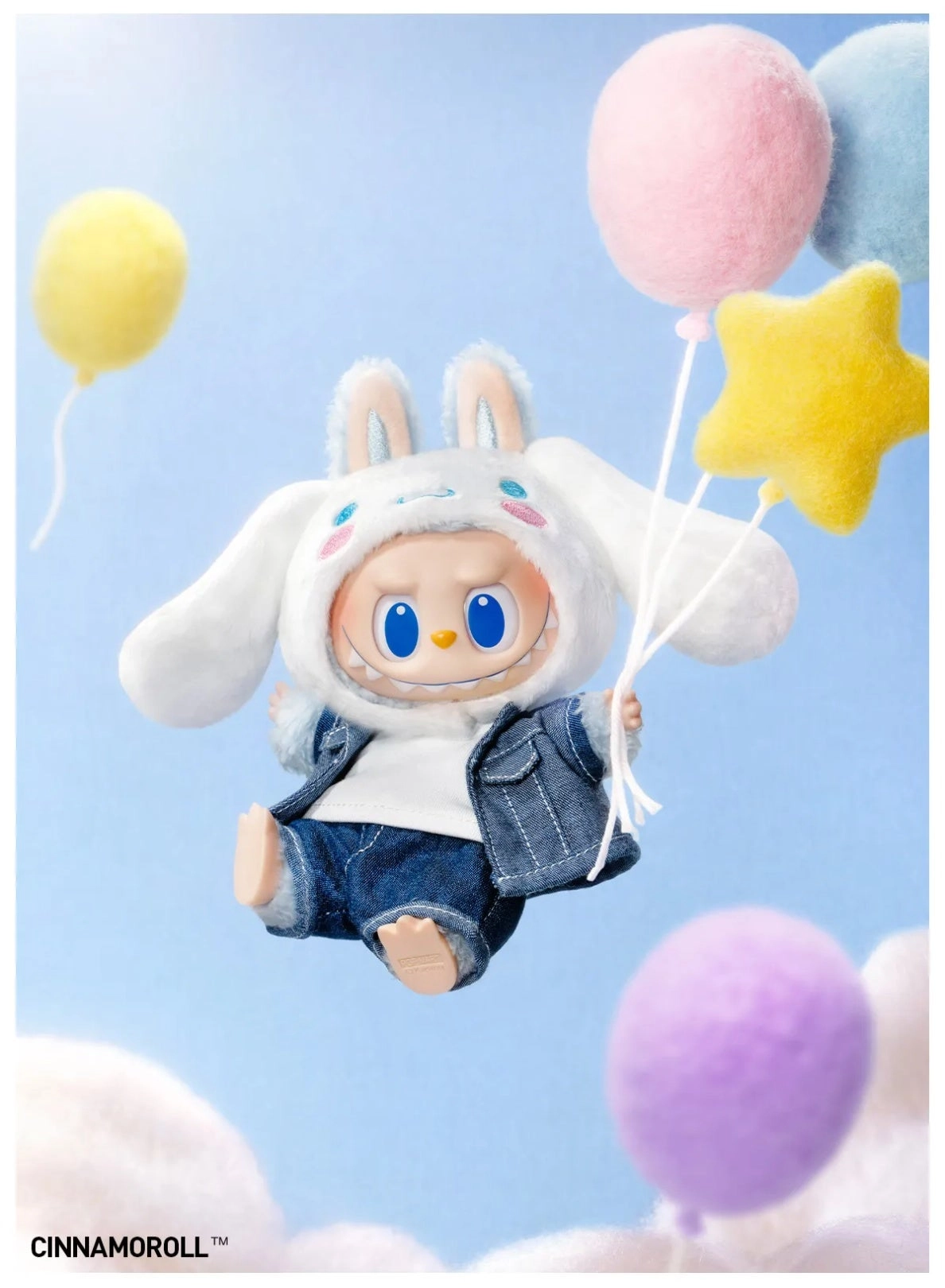 Labubu - THE MONSTERS × Hello Kitty and Friends Series - Vinyl Plush Pendant Blind Box