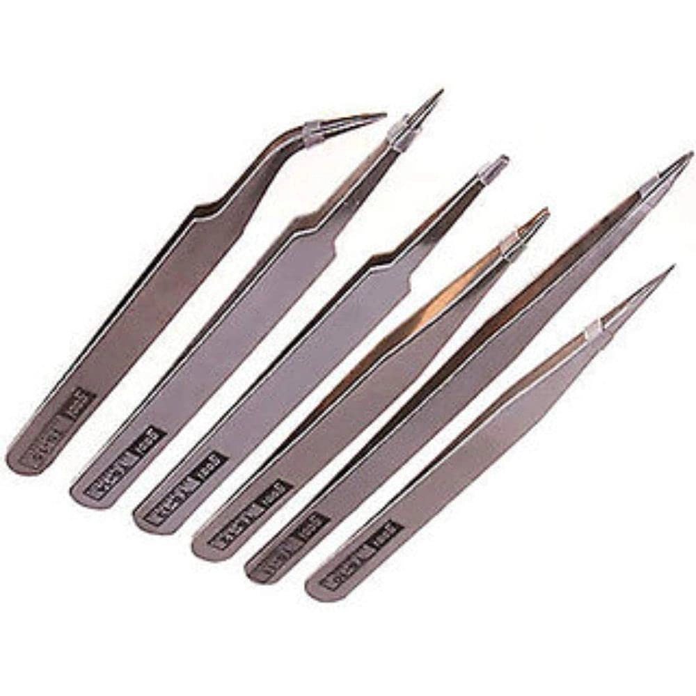 CTDIYHI37154 - 6pcs Antistatic Tweezer Repair Kit