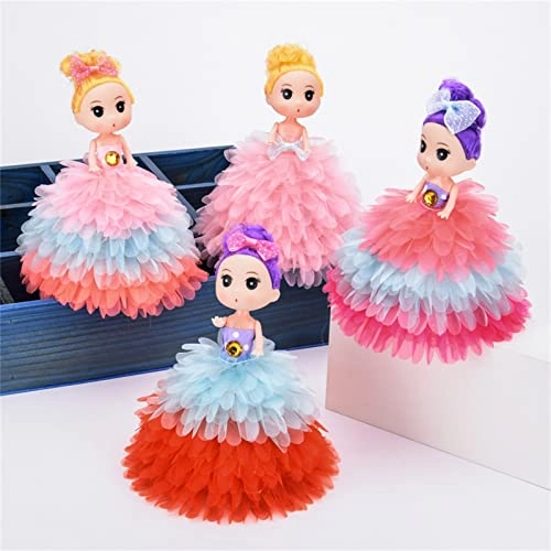 Cute Luminous Doll LED Night Light - Battery Powered Multicolor