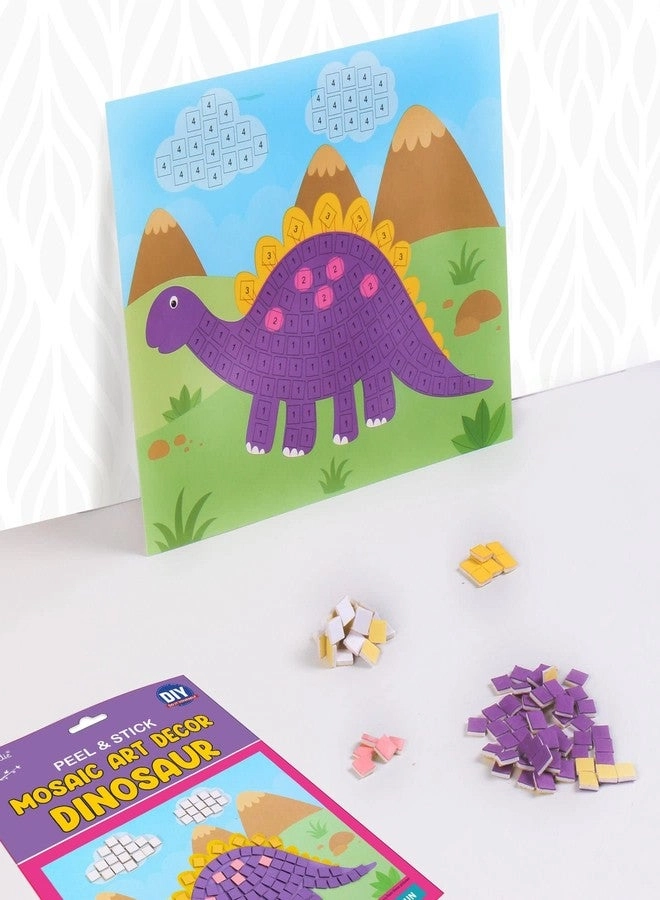 Mosaic Art Decor Peel & Stick - Dinosaur