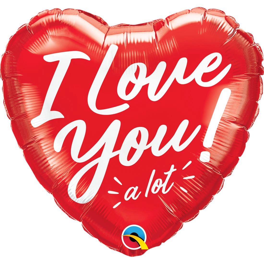 Party Zone I Love You A Lot Foil Balloon - 18-Inch