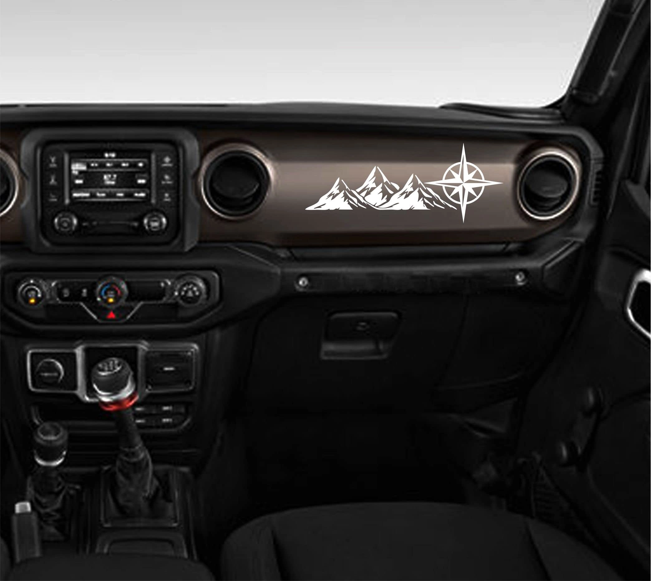 Car Dashboard Stickers