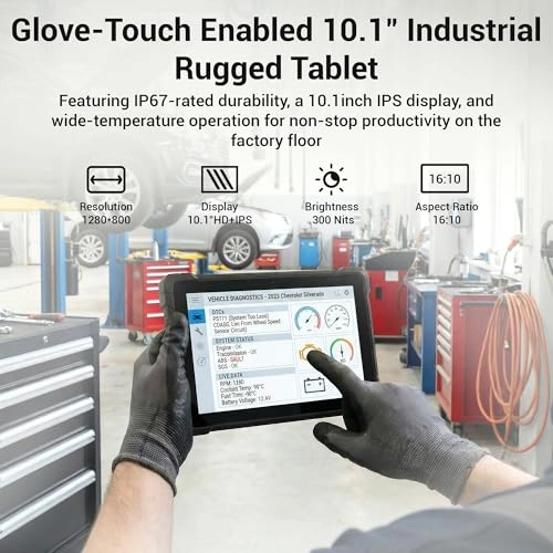 Rugged Tablet - 128GB 10.1"