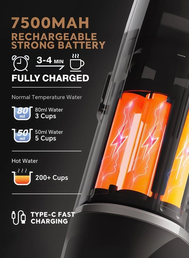 Portable Espresso Maker - 80 ml Capsule Coffee Maker Espresso Maker