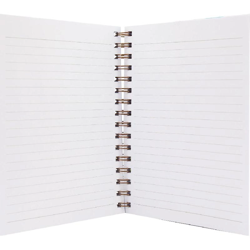 Notebook 19 X 26 cm Spiral - Grid 100 Sheets