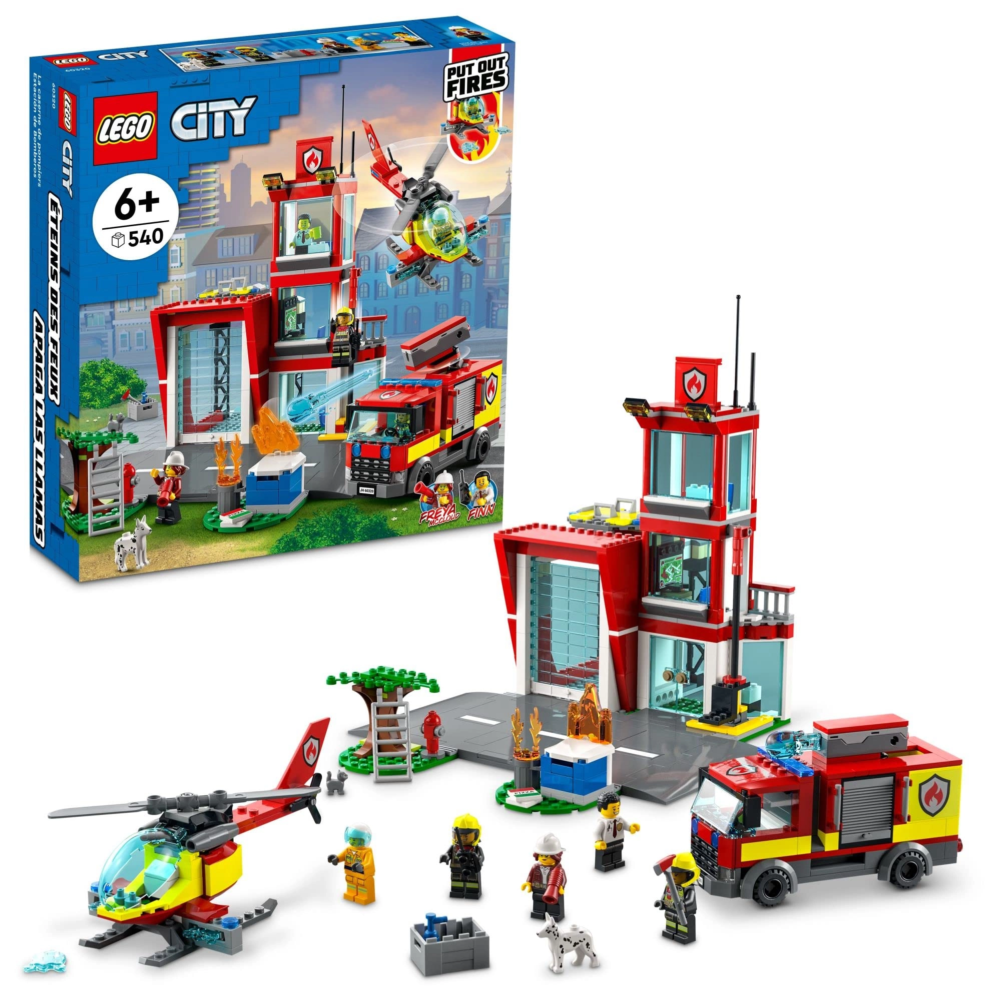 City Fire Station (60320) - 540 Pieces