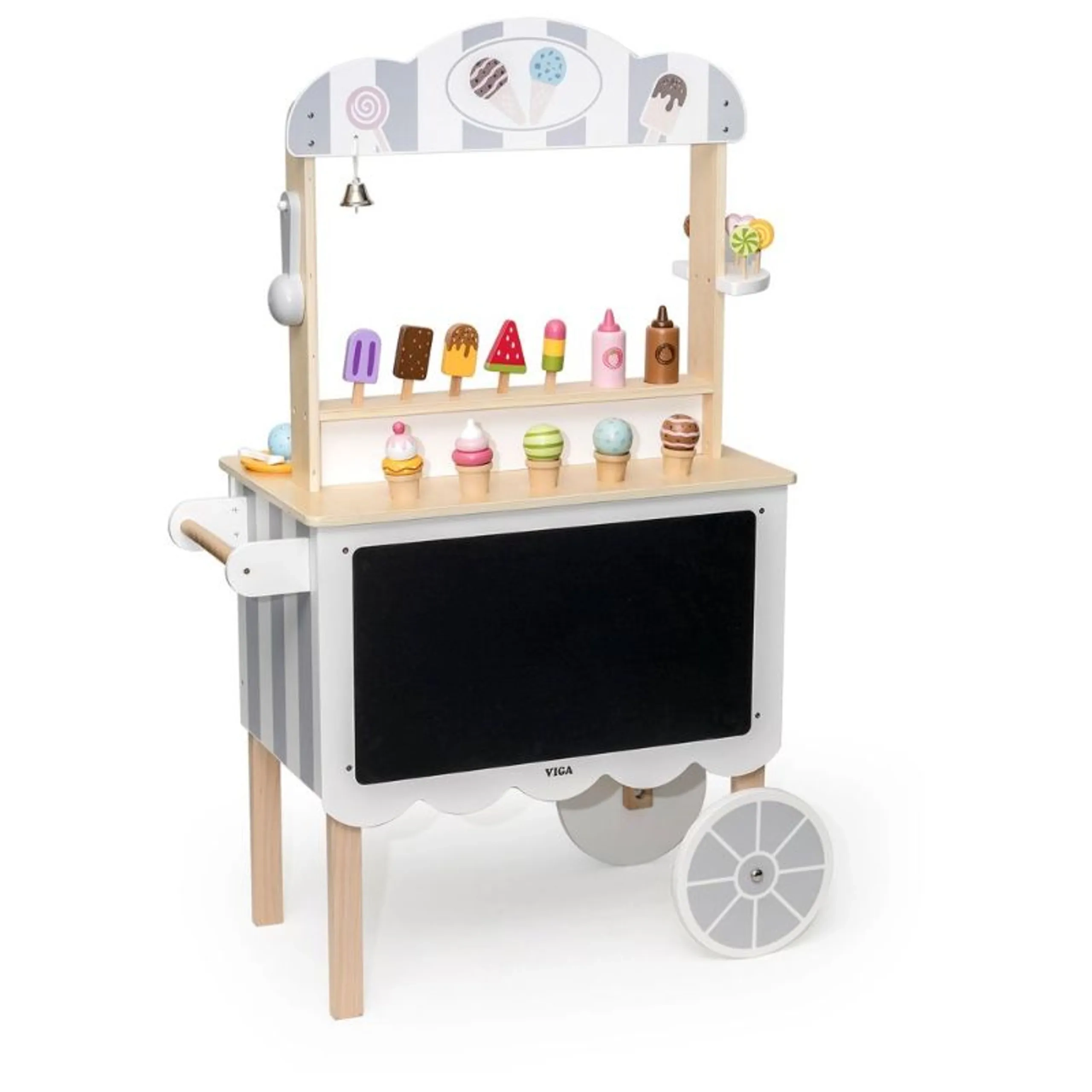 Ice Cream Mobile Shop - Wooden 3-in-1 (PCG-44550)
