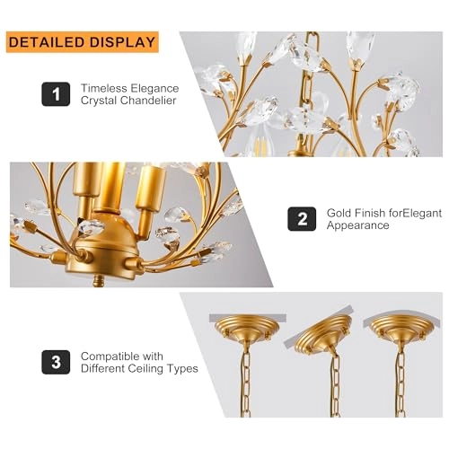 Modern Mini K9 Crystal Ceiling Light