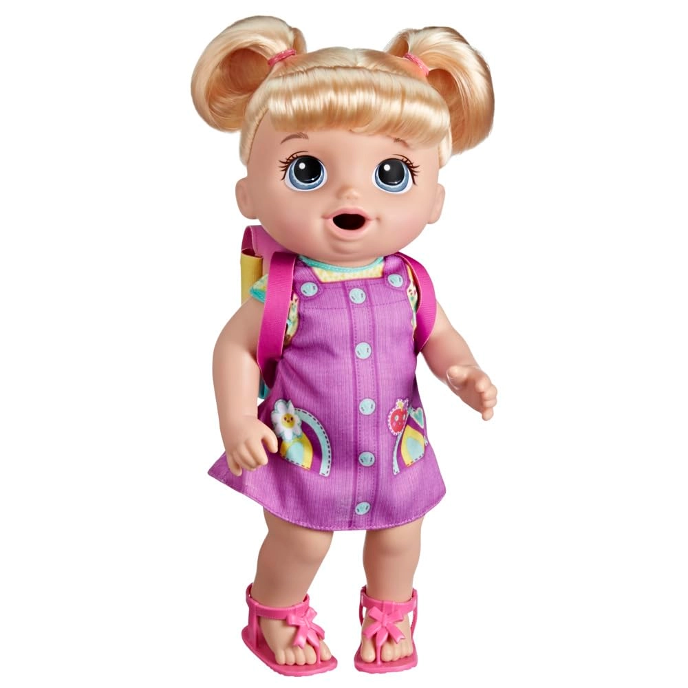 Time for School Baby - 12 Inch Blonde Hair Ages 3+