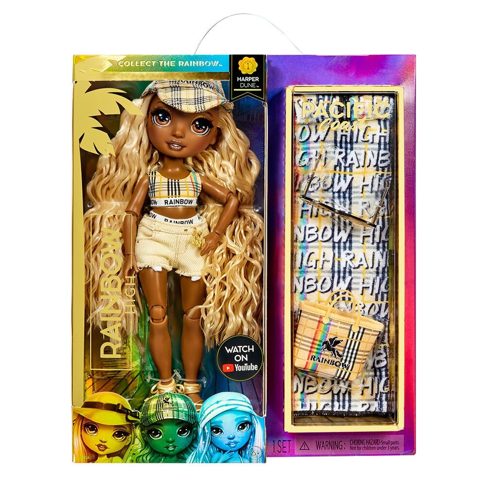 Rainbow High Harper Dune Fashion Doll - BLONDE Sand