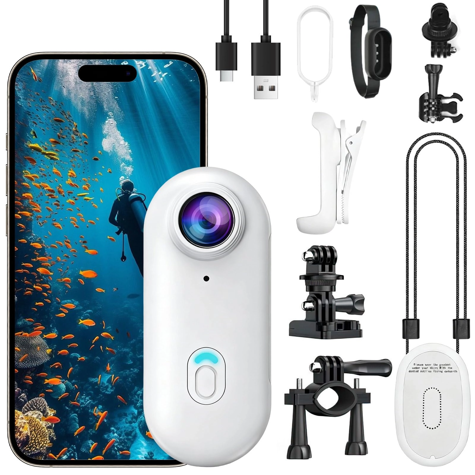 OBEST Action Kamera 4K - 30FPS