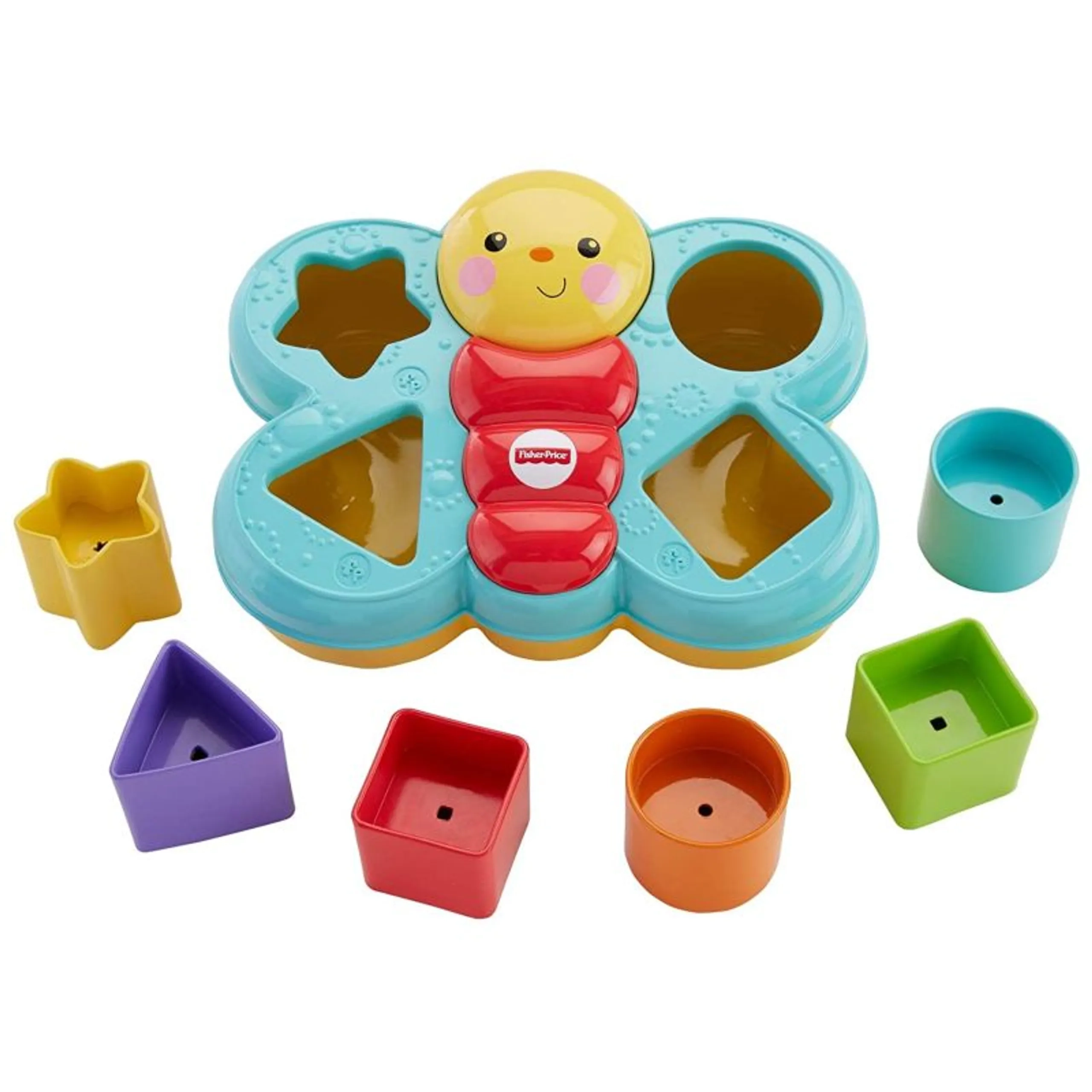Mattel Butterfly Shape Sorter - 6 to 36 months 6 pieces
