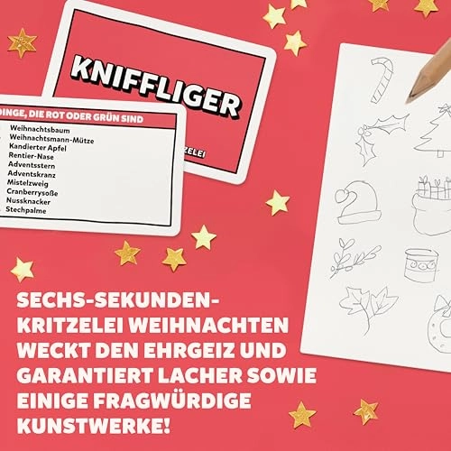 Six Second Doodle Christmas - German 8 years and up