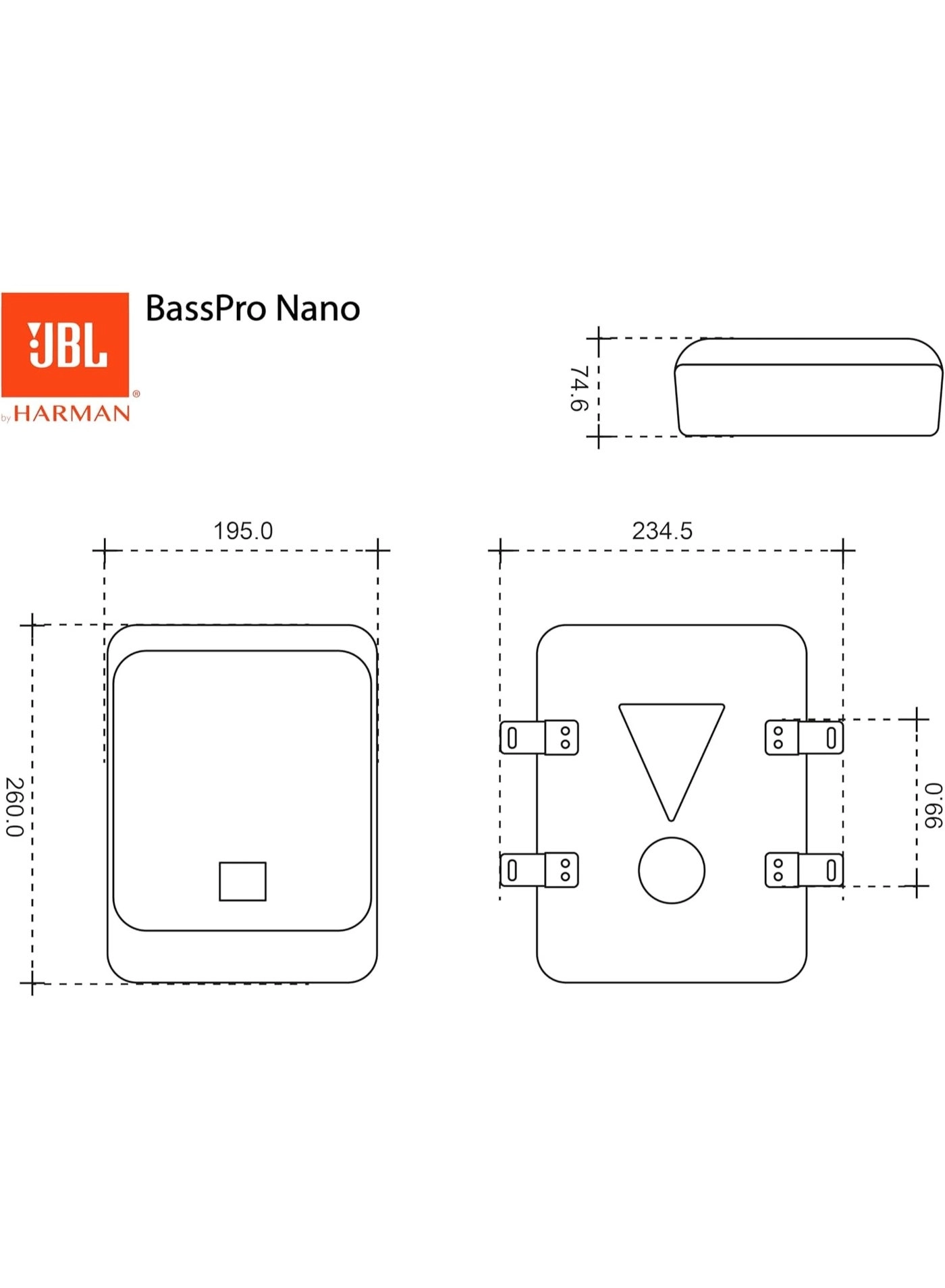 Bass Pro Nano - 8 inch