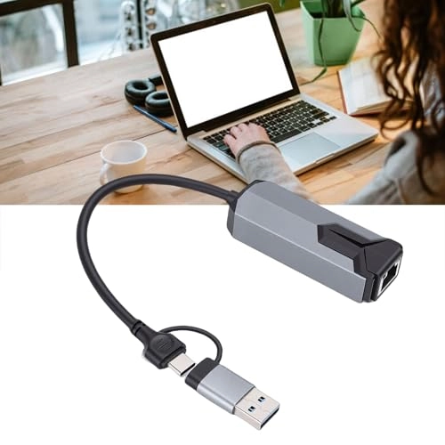 USB C to 2.5G Ethernet Adapter - USB C wired