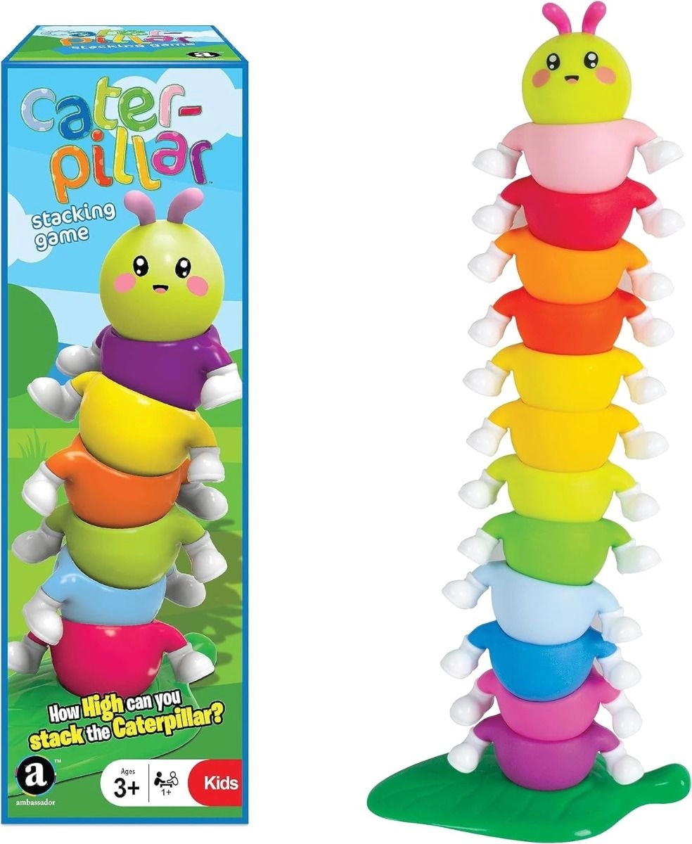 Caterpillar Stacking Game - 3 + 12