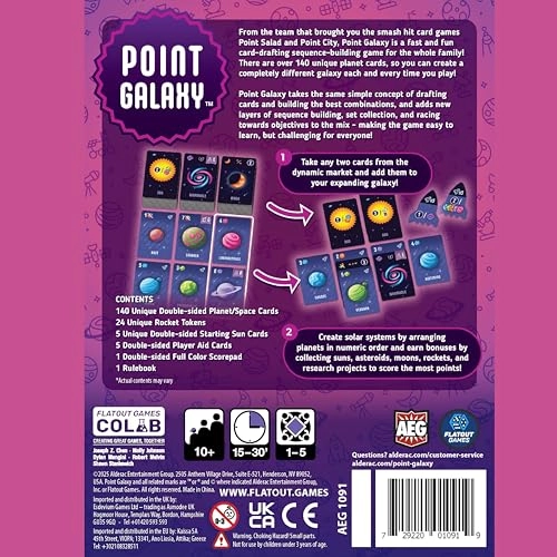 Point Galaxy - Puzzly Space Exploration Card Game