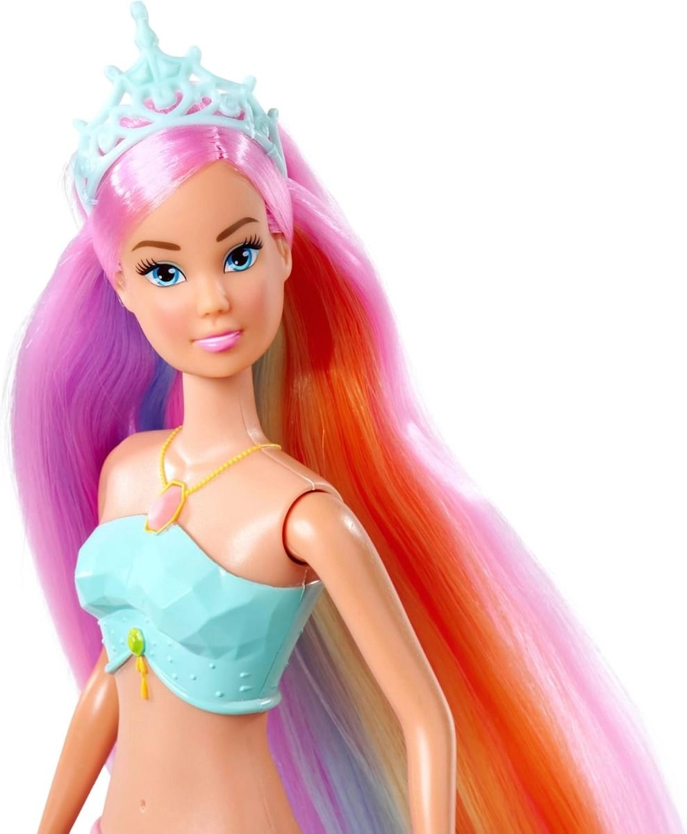 Steffi Love Magic Rainbow Mermaid Doll - 39 cm Ages 3+