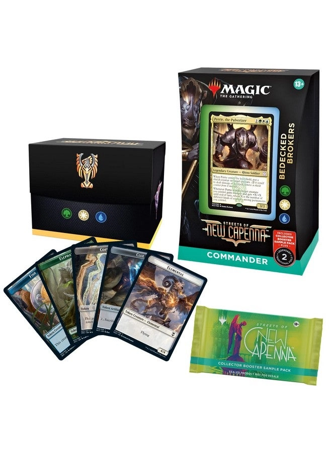 Streets Of New Capenna Commander Deck - Bedecked Brokers + Collector Booster Sample Pack