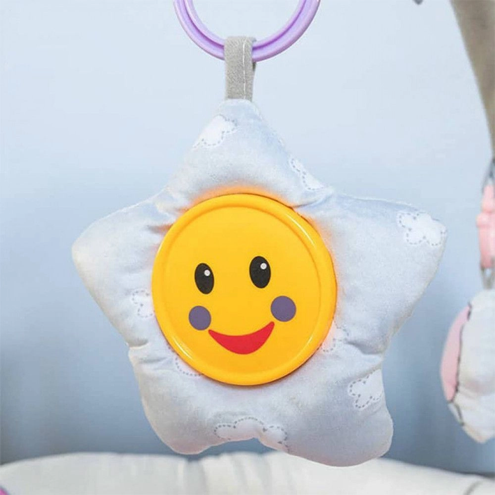 Baby Round Comfy Gym Play Mat - Pink Suitable for 3 months & above